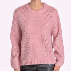Elodie Pointelle Sweater NWT
